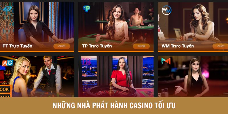 Những nhà phát hành Casino 8Kbet